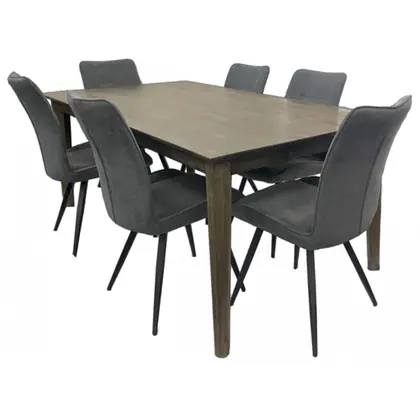 CHRISTCHURCH 7 PCS DINING SET