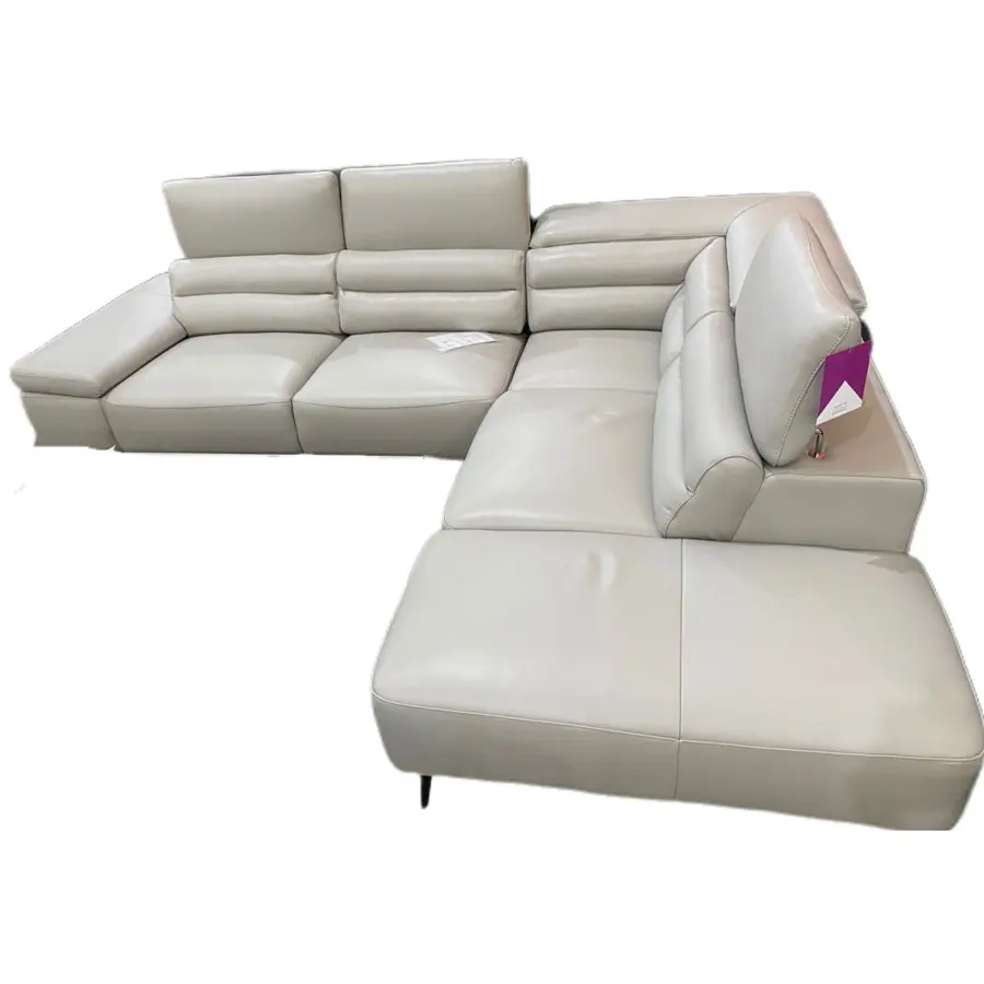 LUCA 5 SEATS CORNER FULL LEATHER