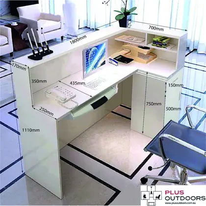 1.8M RECEPTION DESK