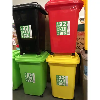 WHEELIE BIN 32LT
