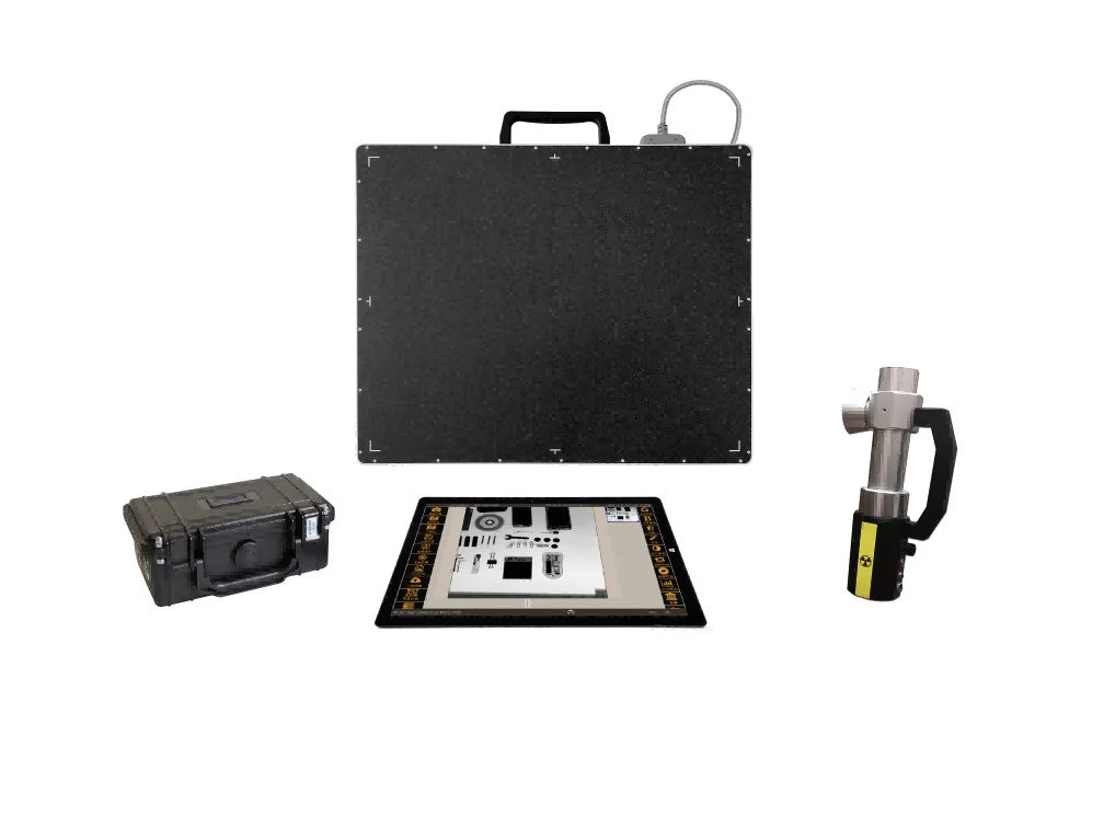 Ultra-thin portable X-ray baggage scanner panel