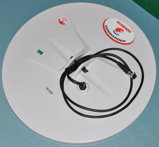 18 inch mono search coil in white for metal detectors