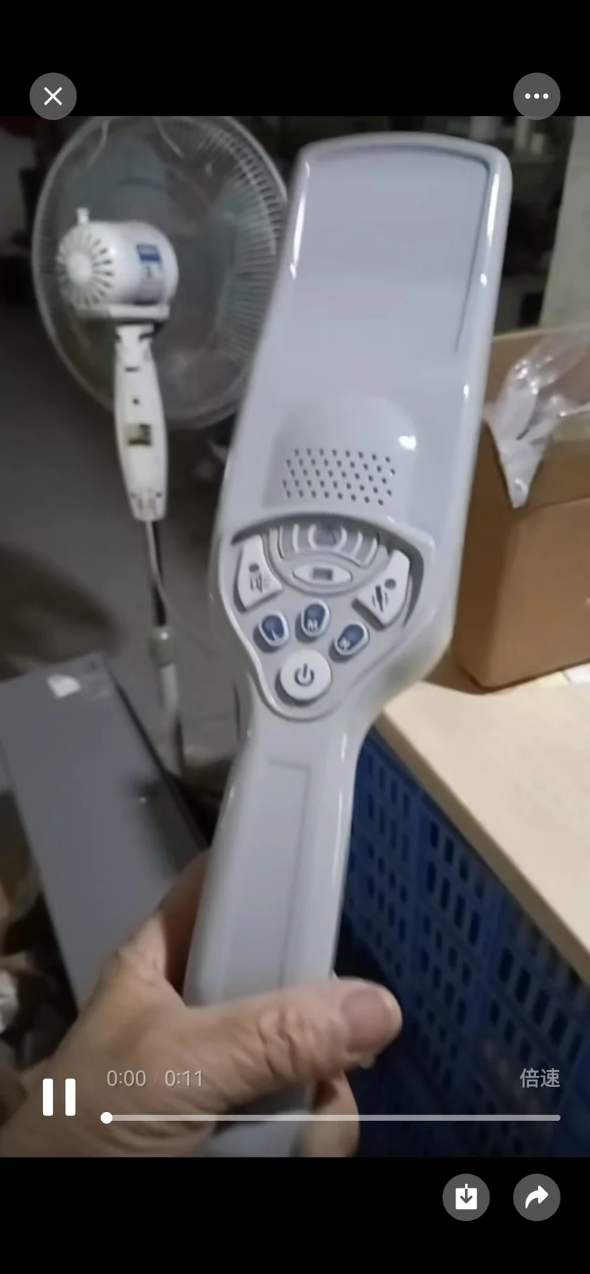 PD-240 high-sensitivity handheld security wand metal detector