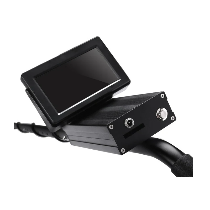 Under vehicle search camera extended rod