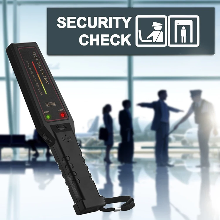 GC-1002 handheld security metal detector wand