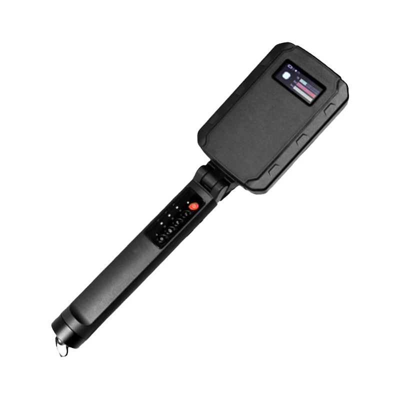 VT-802 detector held in use