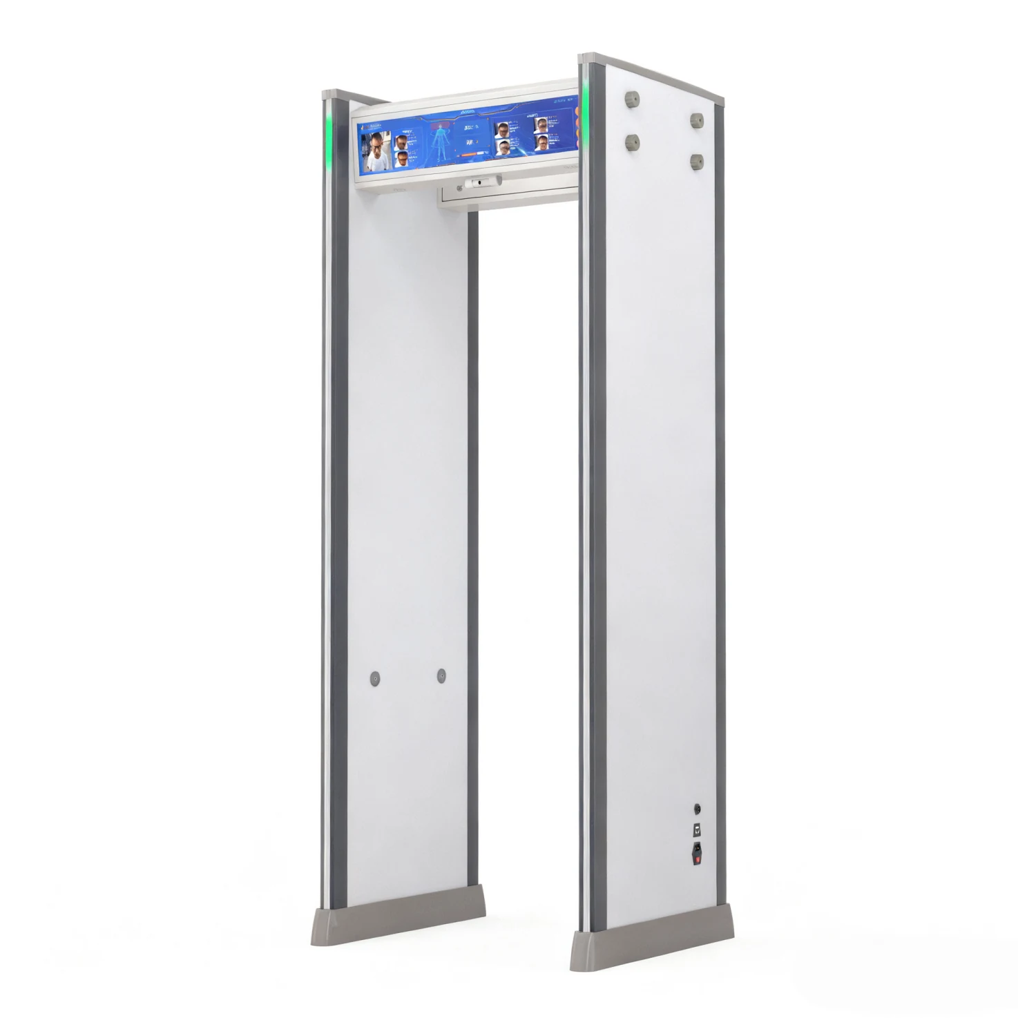 VW-2286S intelligent multi-zone security gate with 21.5-inch display