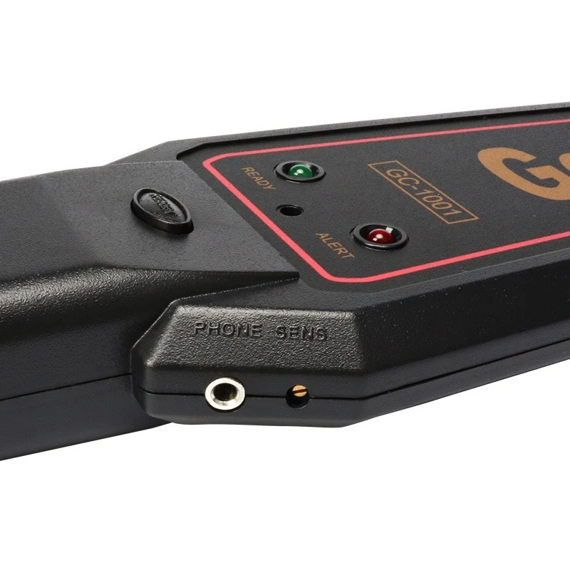 GC-1001 metal detector with battery compartment