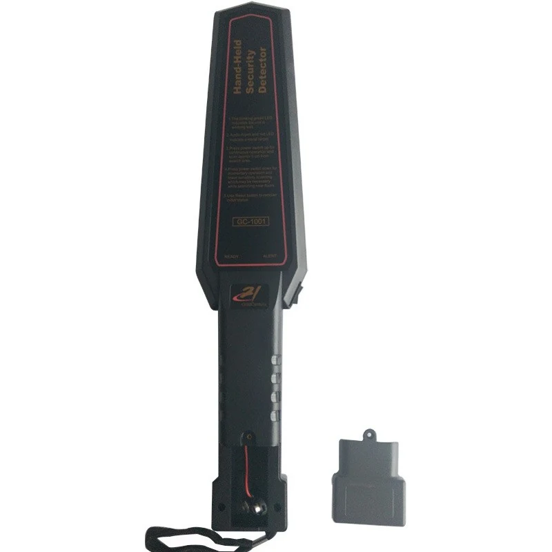 GC-1001 handheld metal detector side view