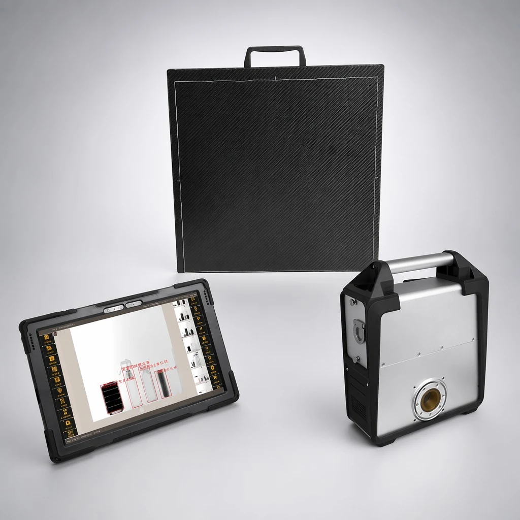 Smart Cloud portable X-ray imaging system panel and controller