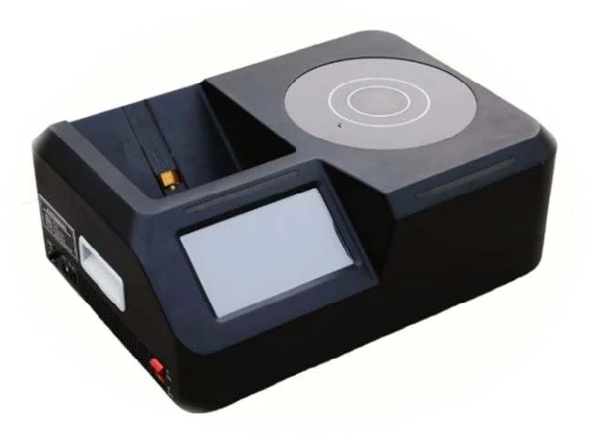 Desktop hazardous liquid detector unit