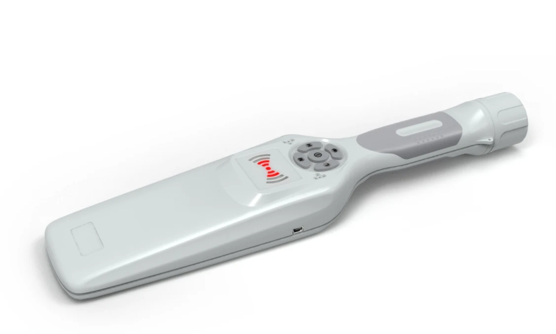 VA360 handheld metal detector dimension drawing