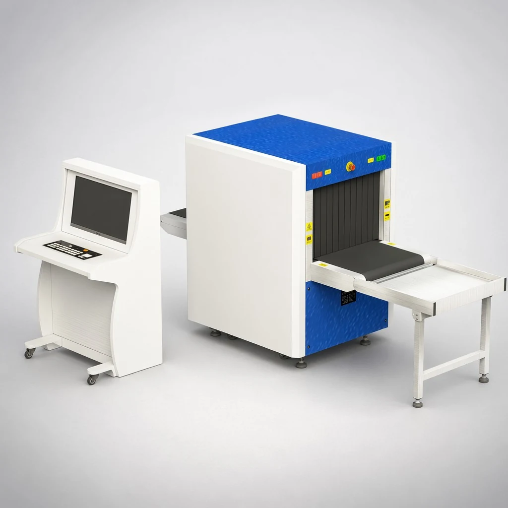 VKJ-6040 professional X-ray baggage scanner with AI image assistance