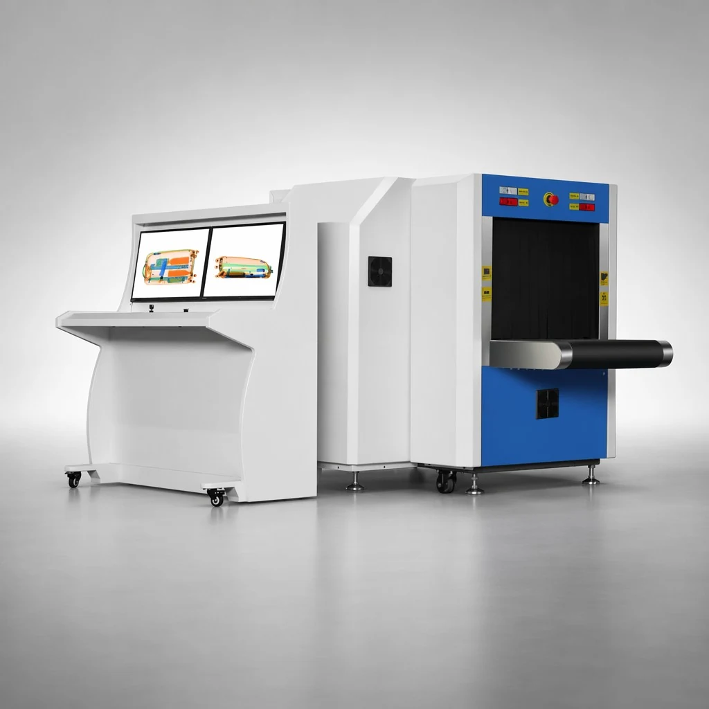 VKJ-6040D dual view X-ray baggage scanner