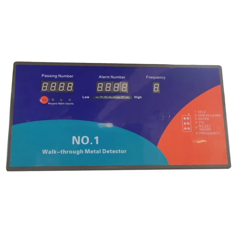 VMP7000 walk through detector control panel