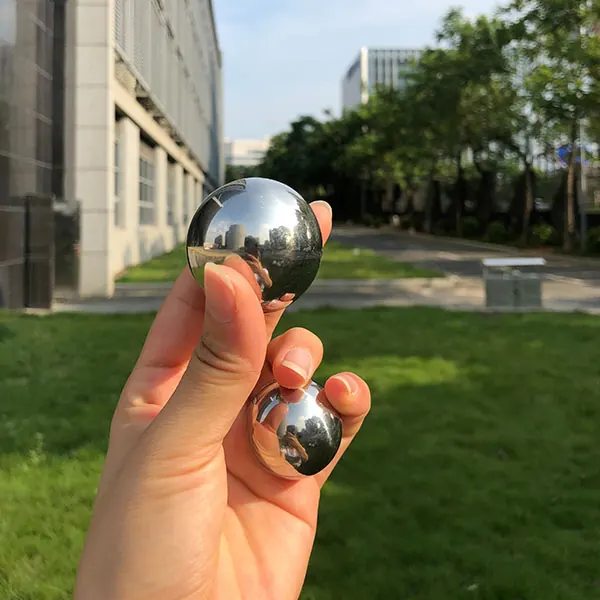 20mm 50mm 80mm 100mm Hollow Mirror Stainless Steel Round Sphere view 3