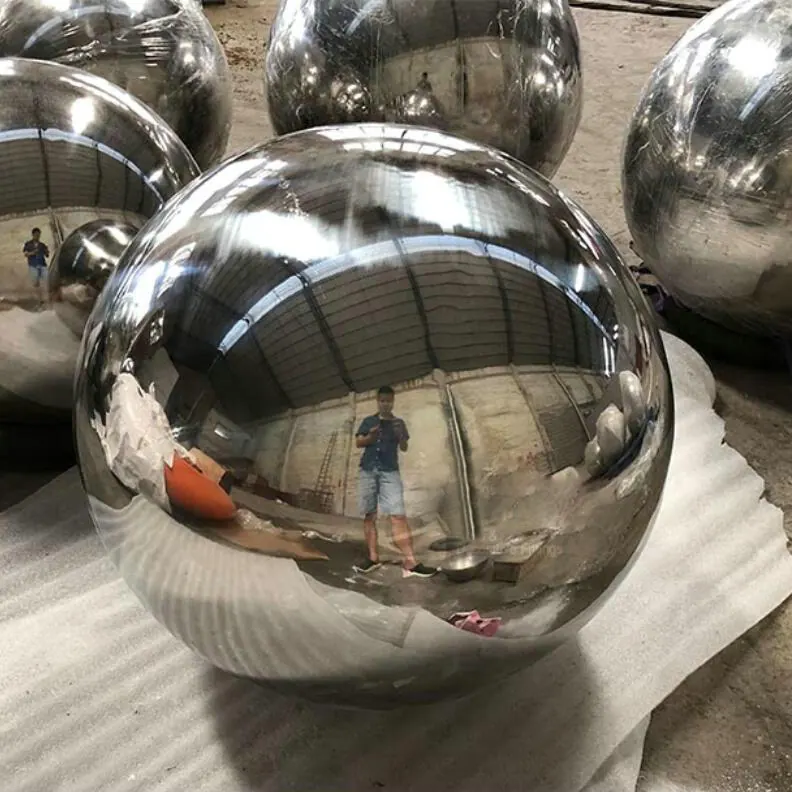 600mm 750mm 1000mm Large Decorative Steel Balls view 2
