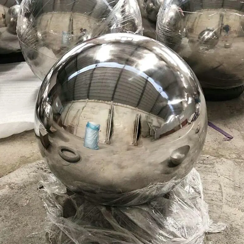 600mm 750mm 1000mm Large Decorative Steel Balls view 3