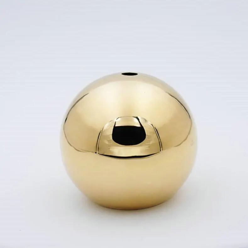 90mm Hollow Brass Spheres Lampshade