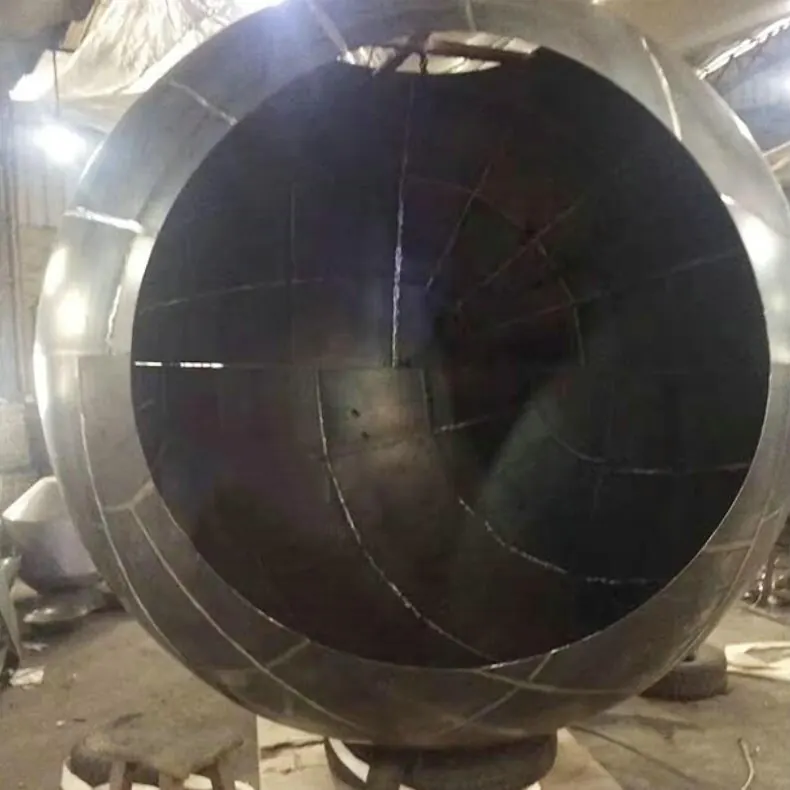 Assembled Large Carbon Steel Sphere view 3