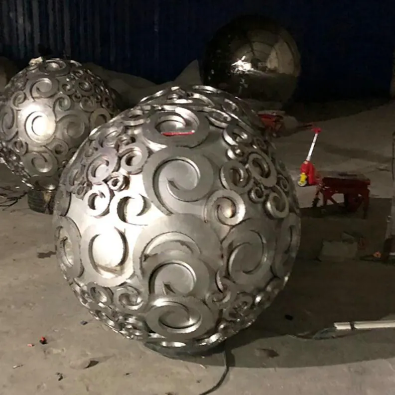 Garden Art Steel Ball view 3
