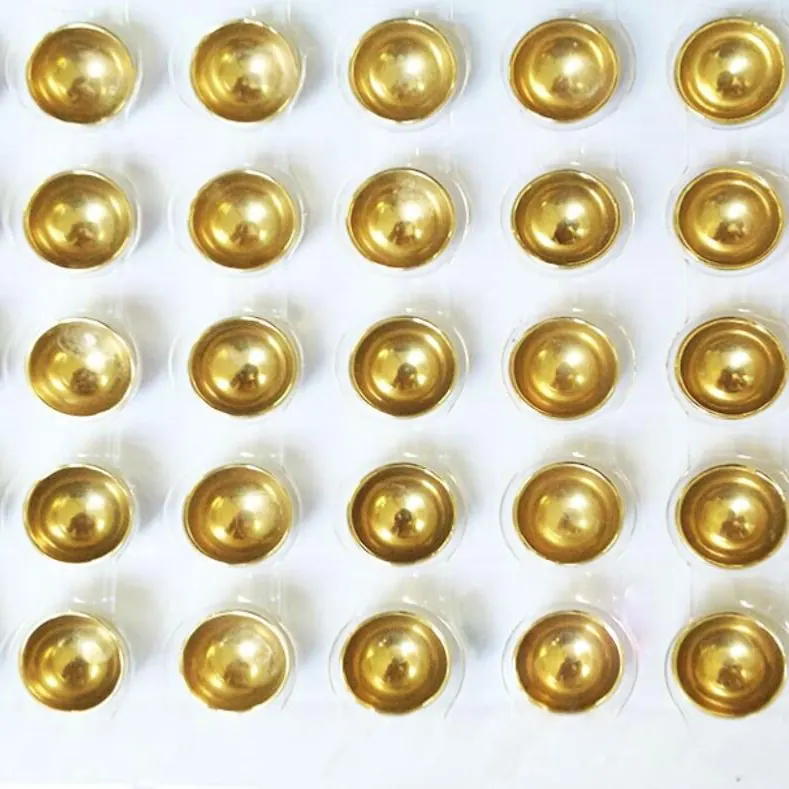 Hollow Brass Half Balls view 3