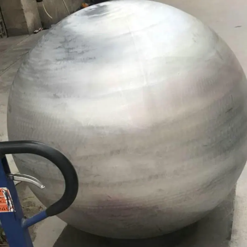 Large Aluminum Spheres view 2