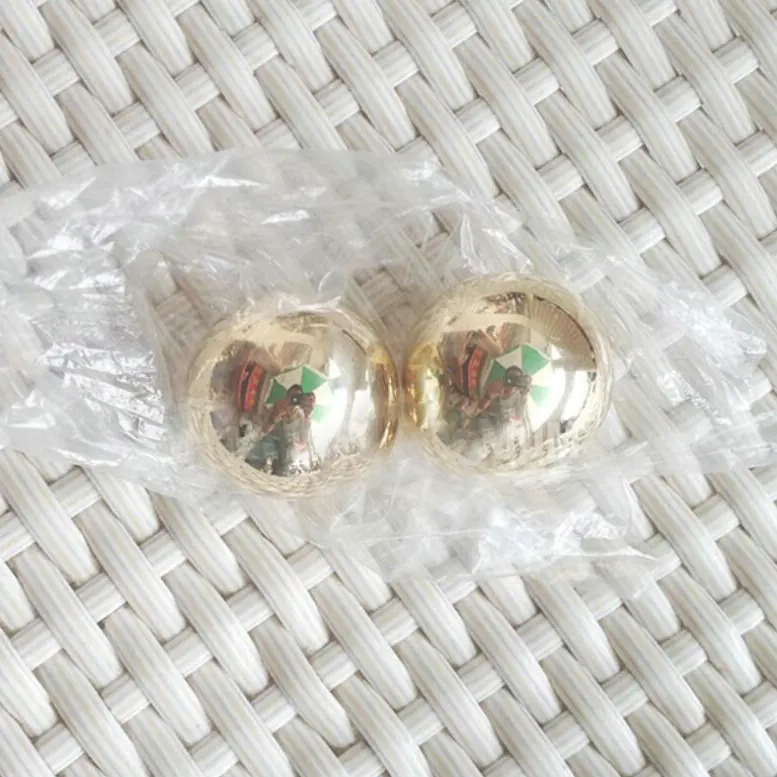 Large Brass Balls view 3
