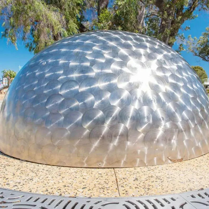Large Steel Hemispheres