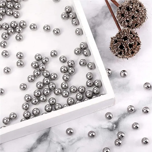 Paint Nail Polish Mixing Agitator Mini Solid Rust-Proof Metal Balls 6.35mm Stainless Steel Ball view 2