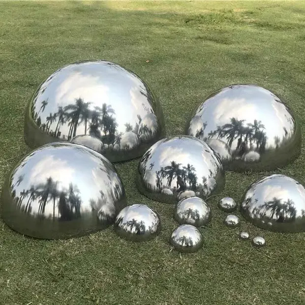 Stainless Steel Hollow Hemisphere view 2