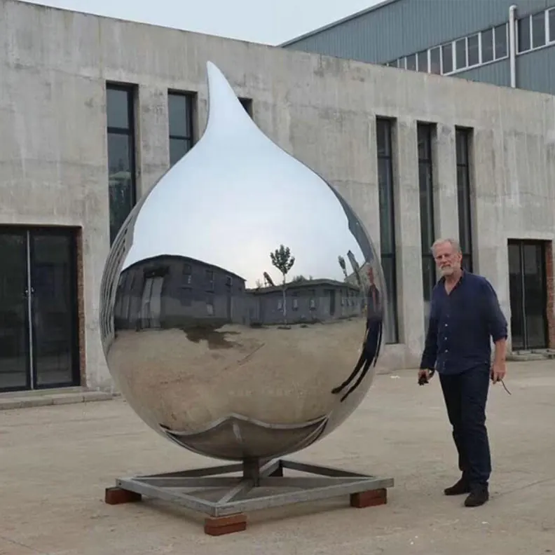 Stainless Steel Water Drop view 2