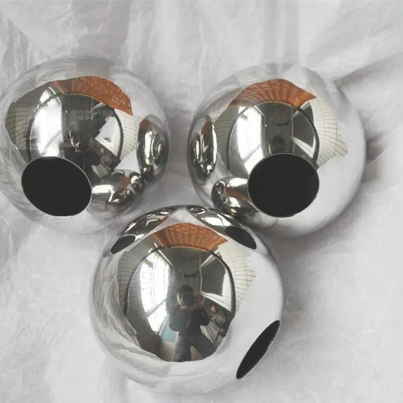 Steel Ball with Holes view 3