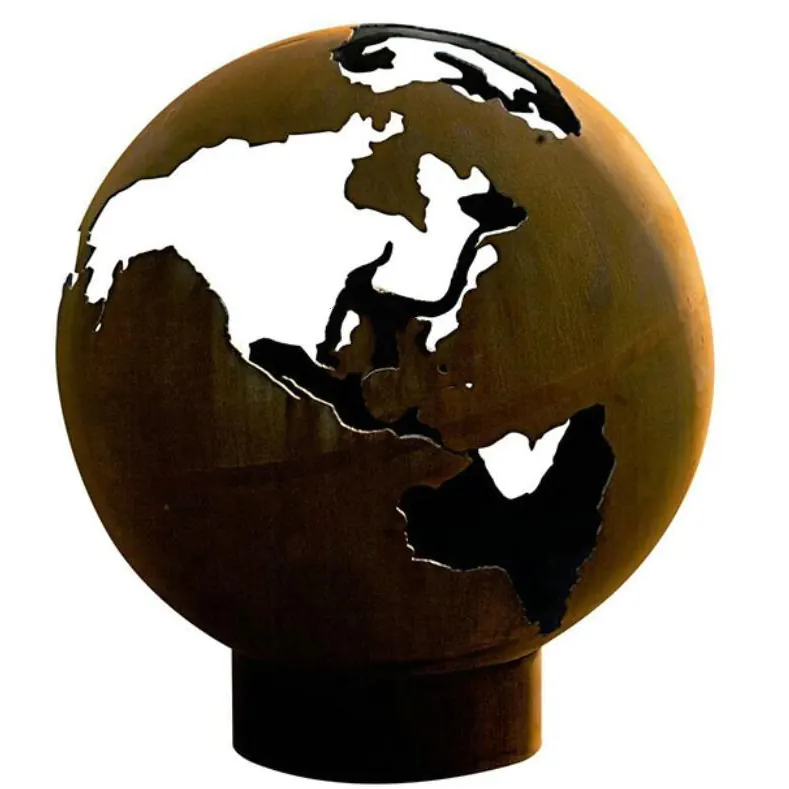 Third Rock Fire Pit Globe view 3