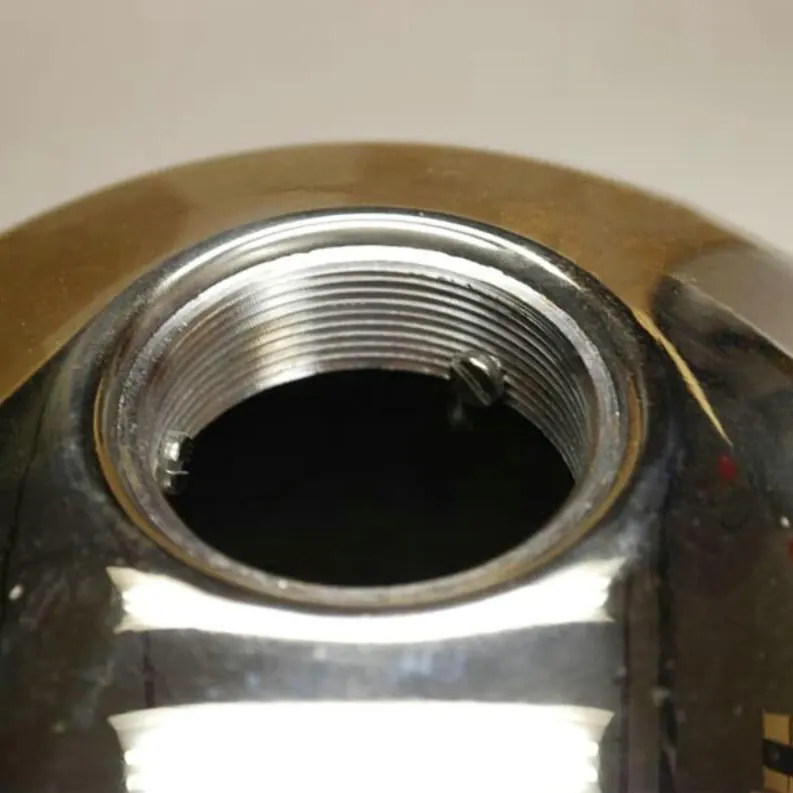 Threaded Hollow Steel Ball with Nut