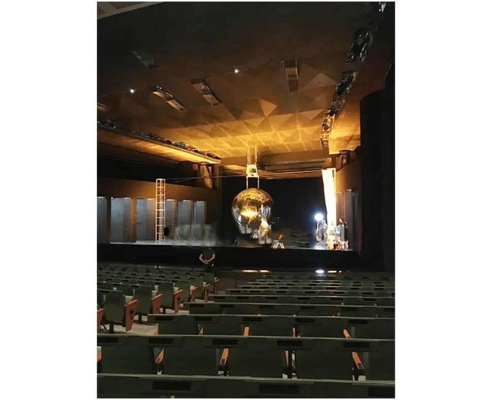 3.6 Meter Large Steel Balls For Santa Fe Opera Theater photograph 4