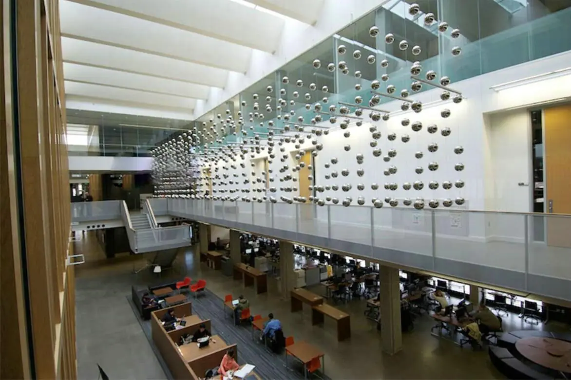 Floating Steel Ball Sculpture photograph 4