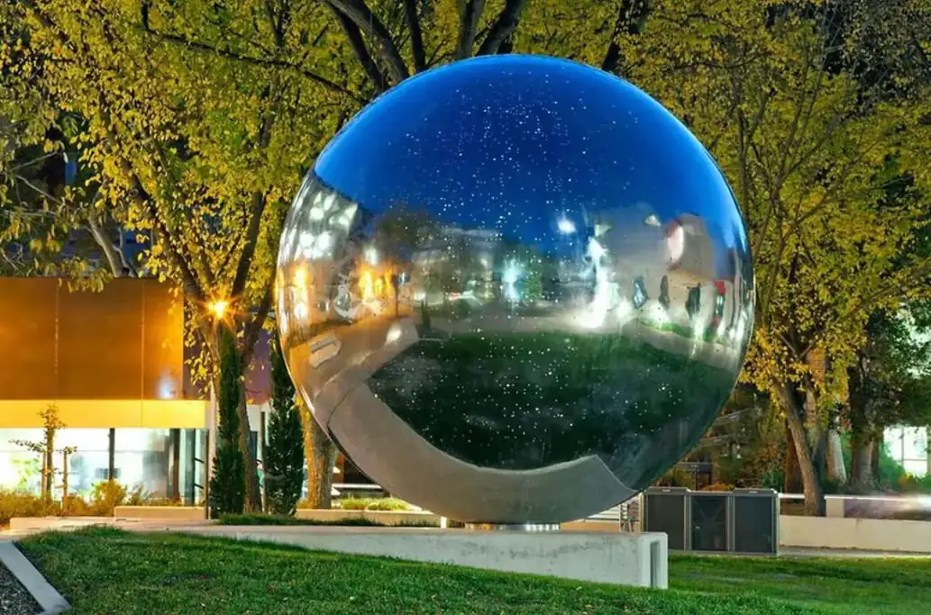 Large LED Steel Ball photograph 2