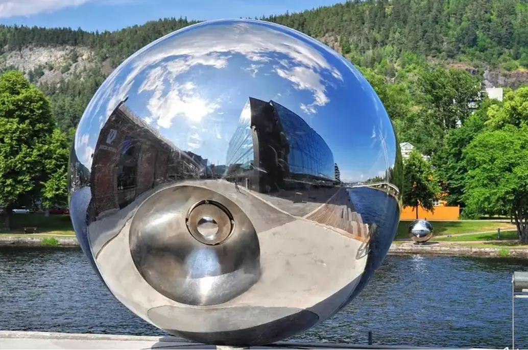 Large Steel Ball In Poland