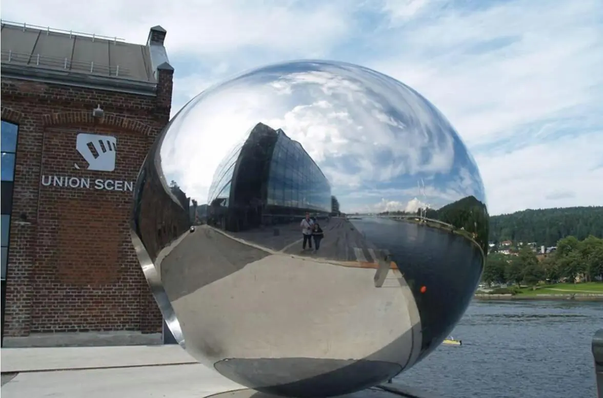 Large Steel Ball In Poland photograph 3