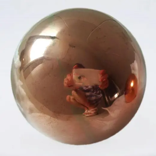 100mm Hollow Copper Balls Lampshade