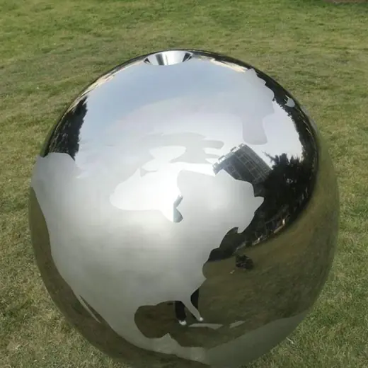 600MM Steel Sphere Water Fountain World Map