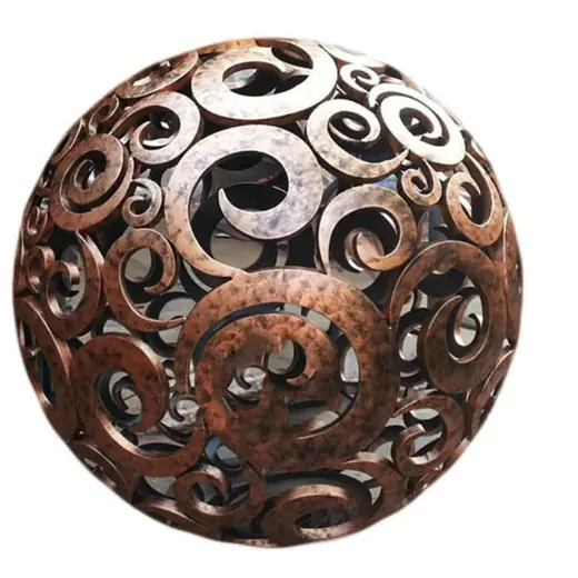 Garden Steel Pattern Balls