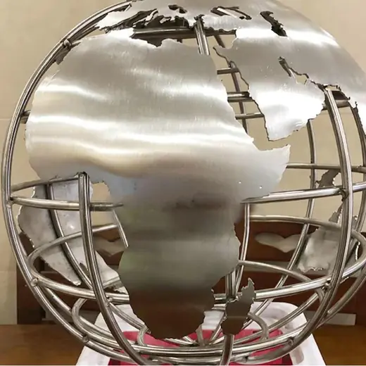 Metal World Globe