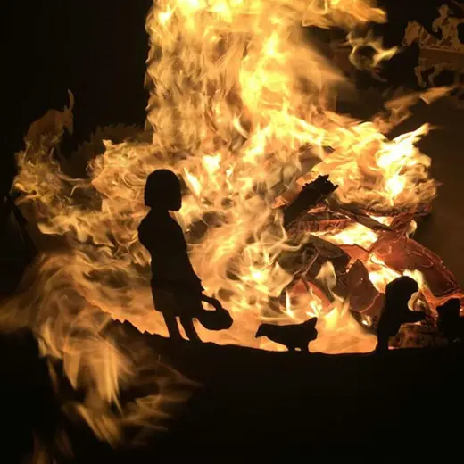 Sunset Fire Pit Balls