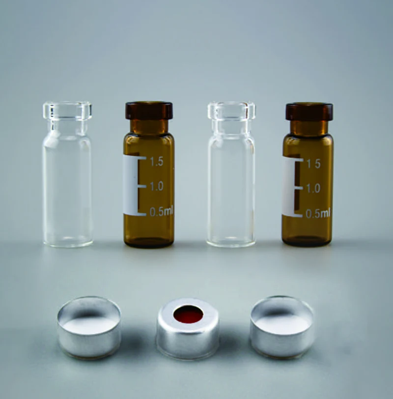 11mm Crimp Top Autosampler Vials for laboratory use