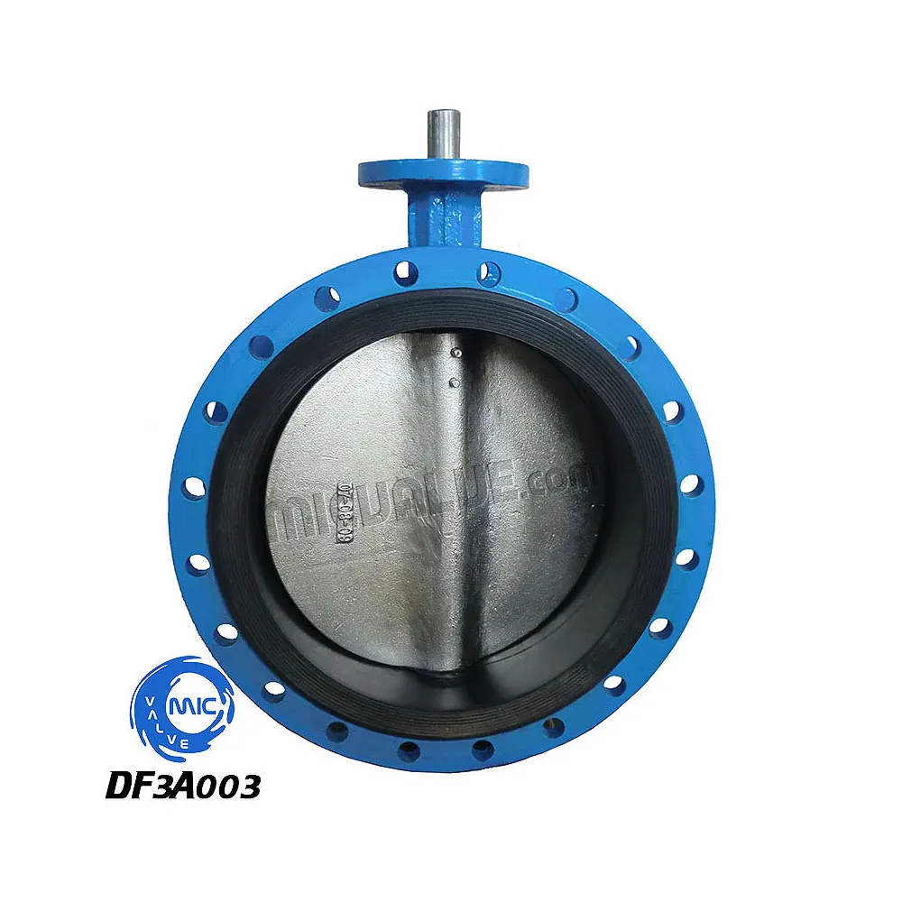 Concentric Flange Butterfly Valve[Pin type & Bare Shaft] — DF3A003