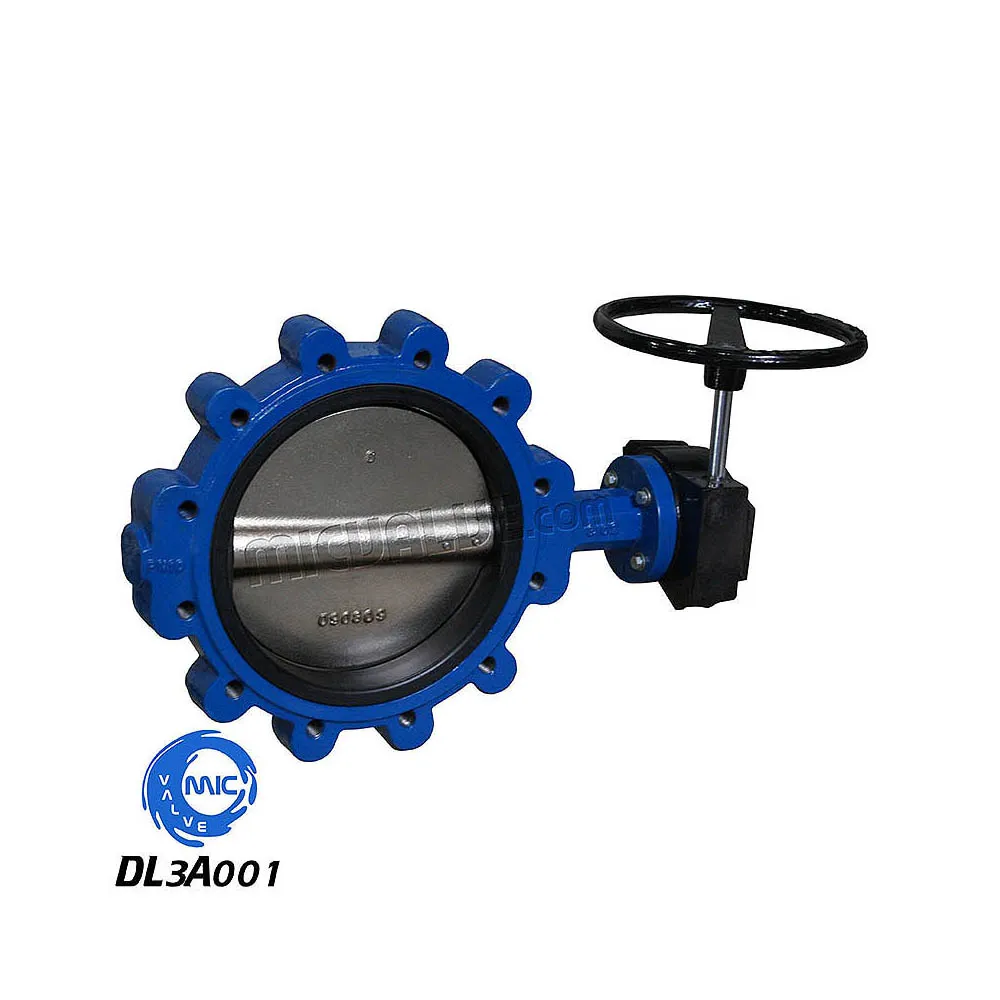 Lug Butterfly Valve[Pin type & Gearbox] — DL3A001