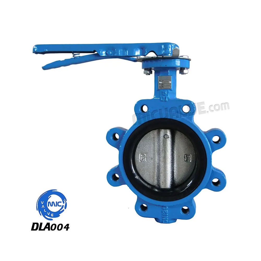 Lug Butterfly Valve[Carbon Steel Hand Lever] — DLA004