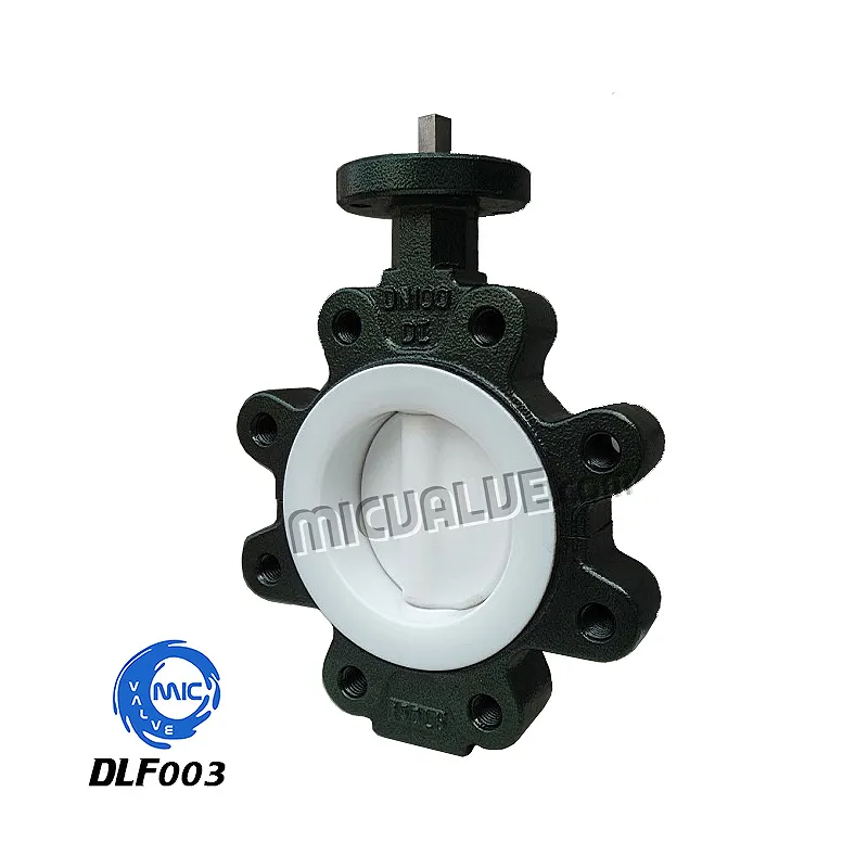 Lug Butterfly Valve[PTFE Coated Fully] — DLF003